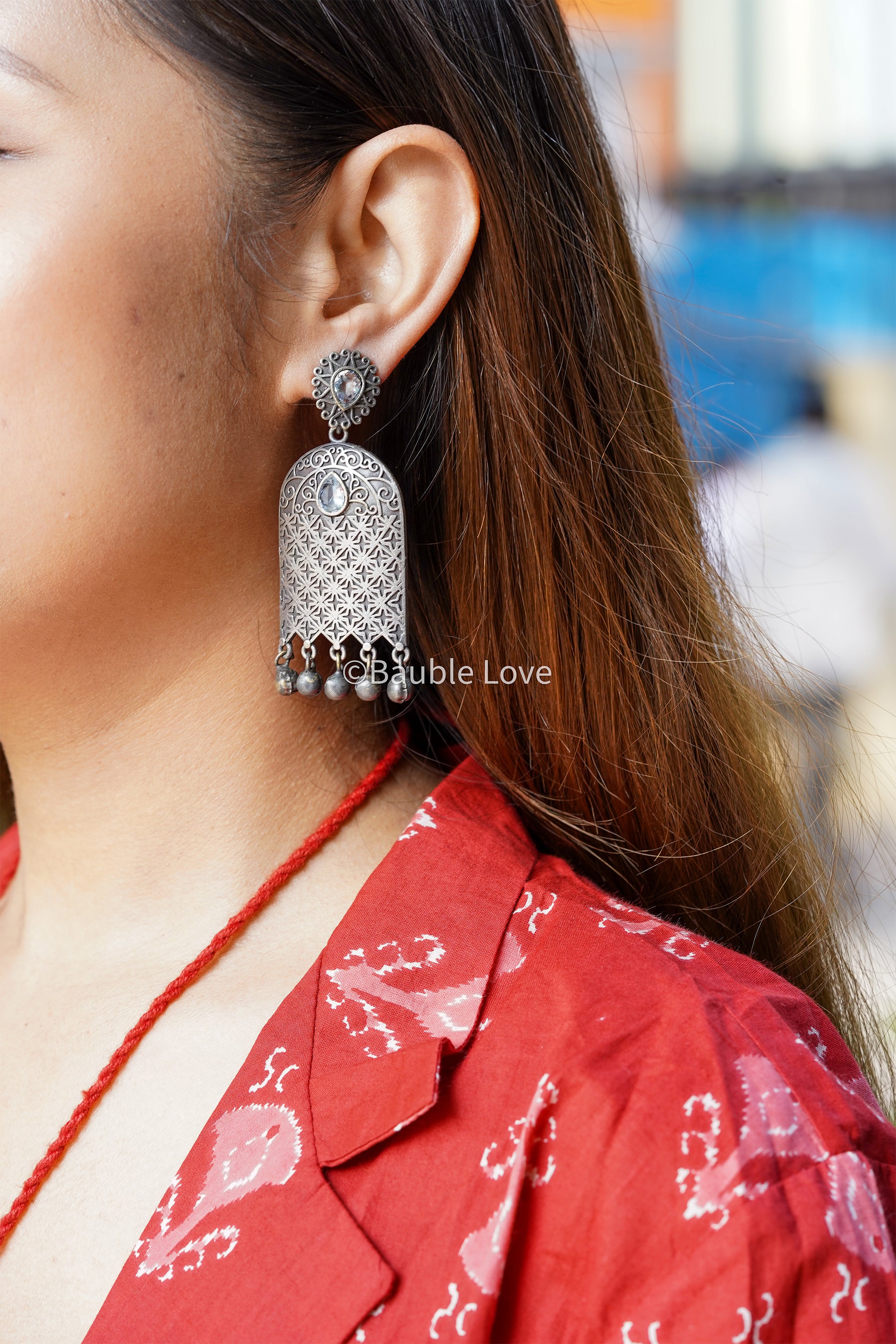 Kolana Brass Earrings