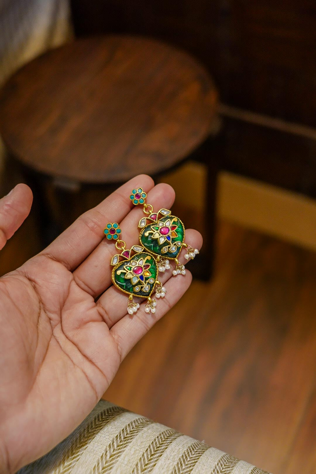 Zuna Jadau Earrings