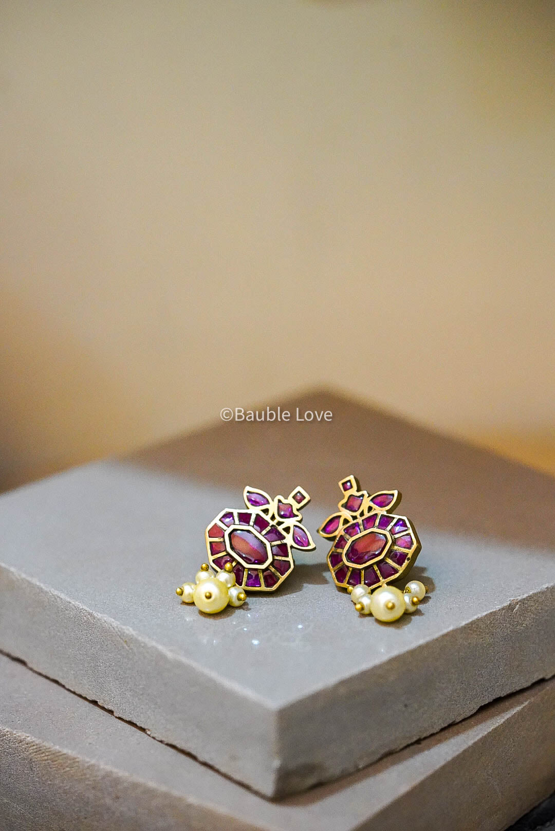 Hennah Jadau Earrings