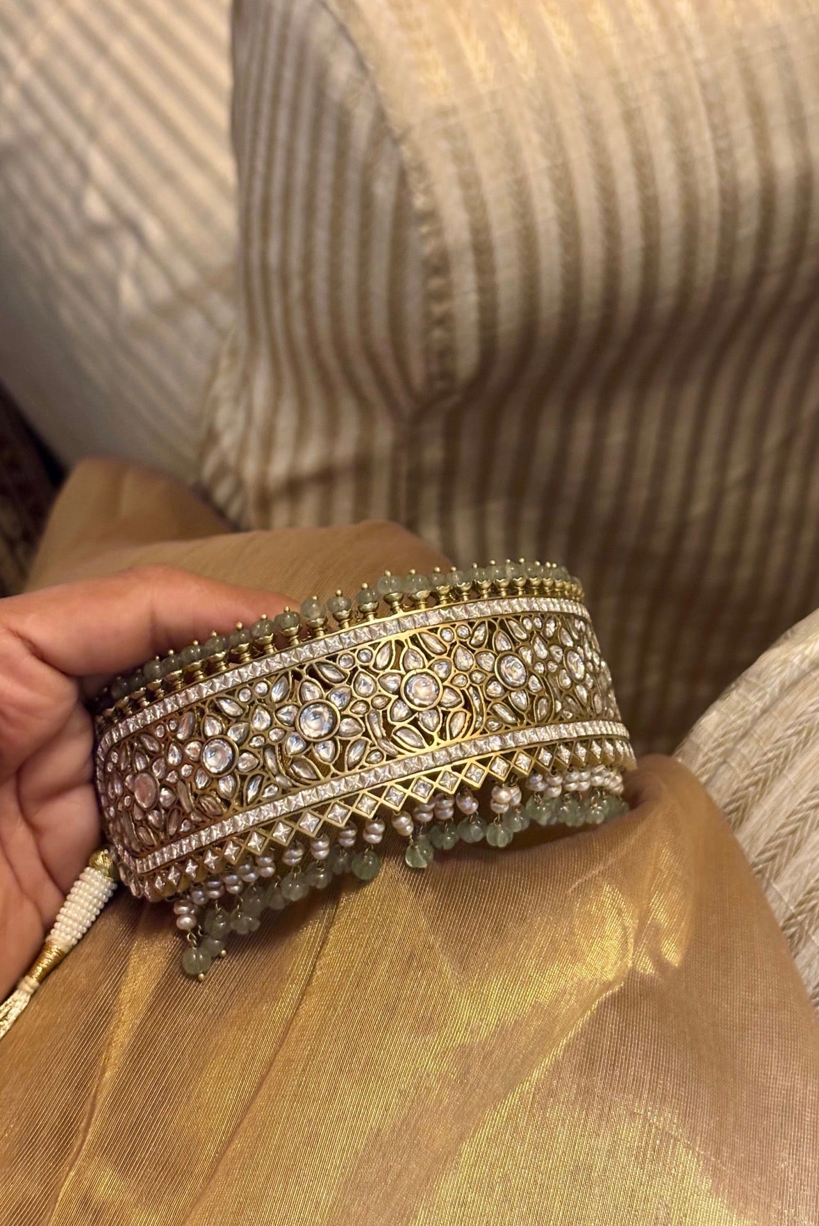 Leher Jadau Choker