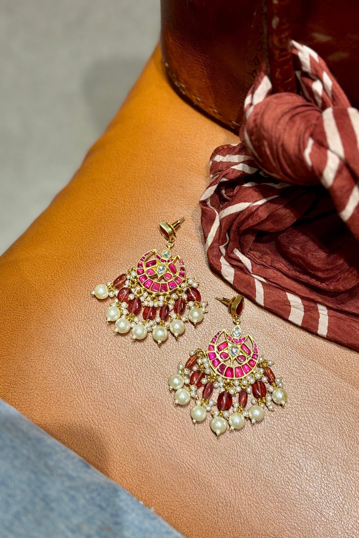 Heenah Jadau Earrings