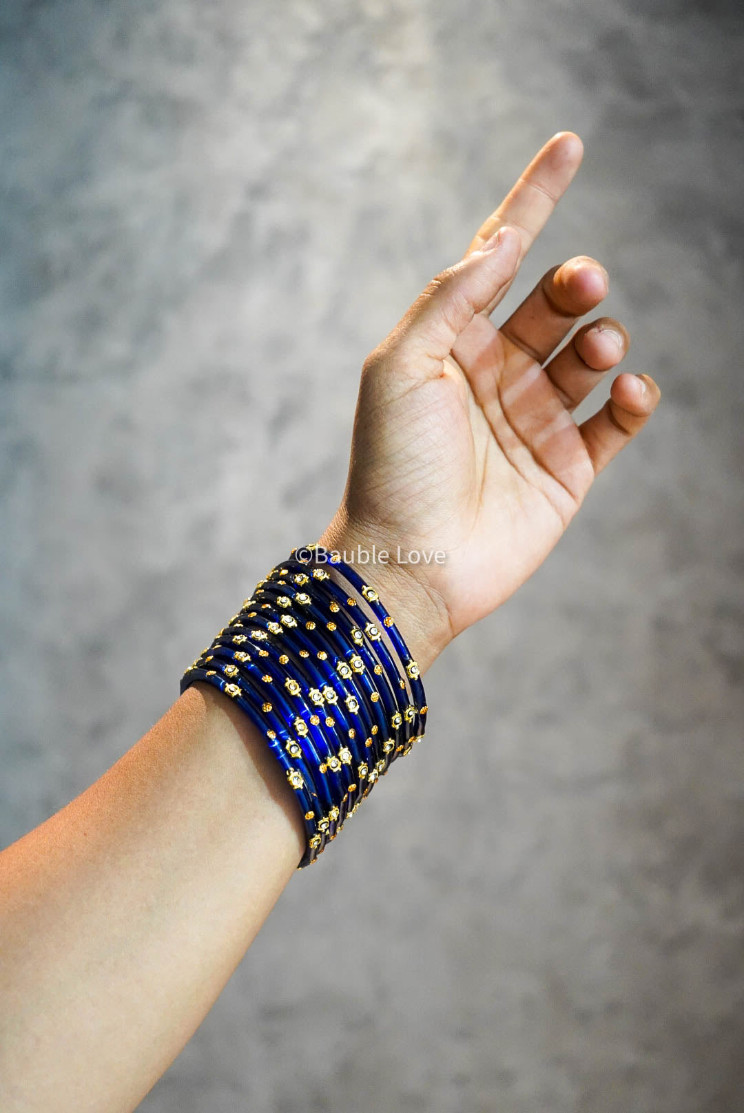 Tyohaar Glass Bangle (Set of 12)