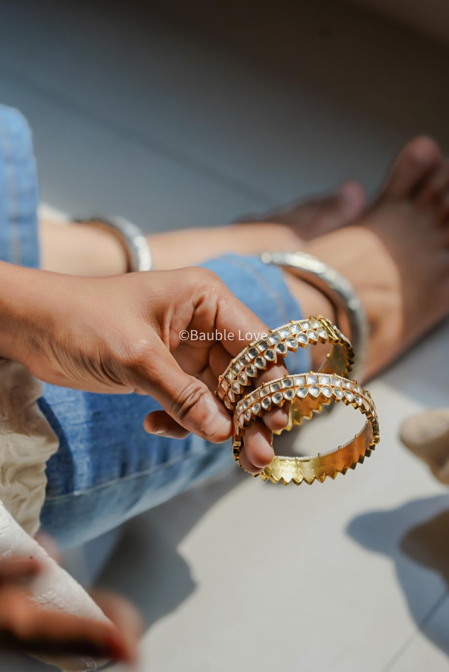 Kanchan Jadau Bangle
