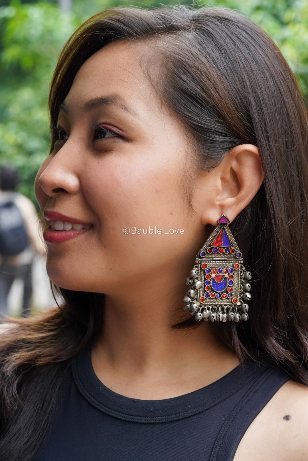 Ishanii Afghan Earrings