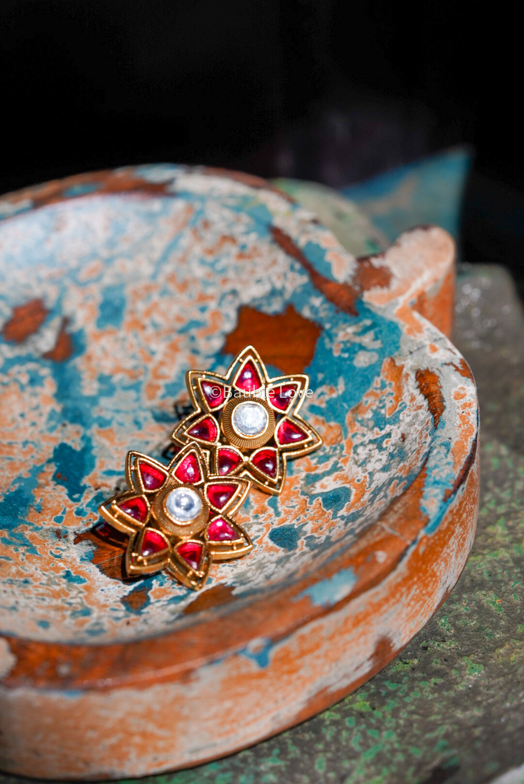 Gulaab Sitaara Earrings
