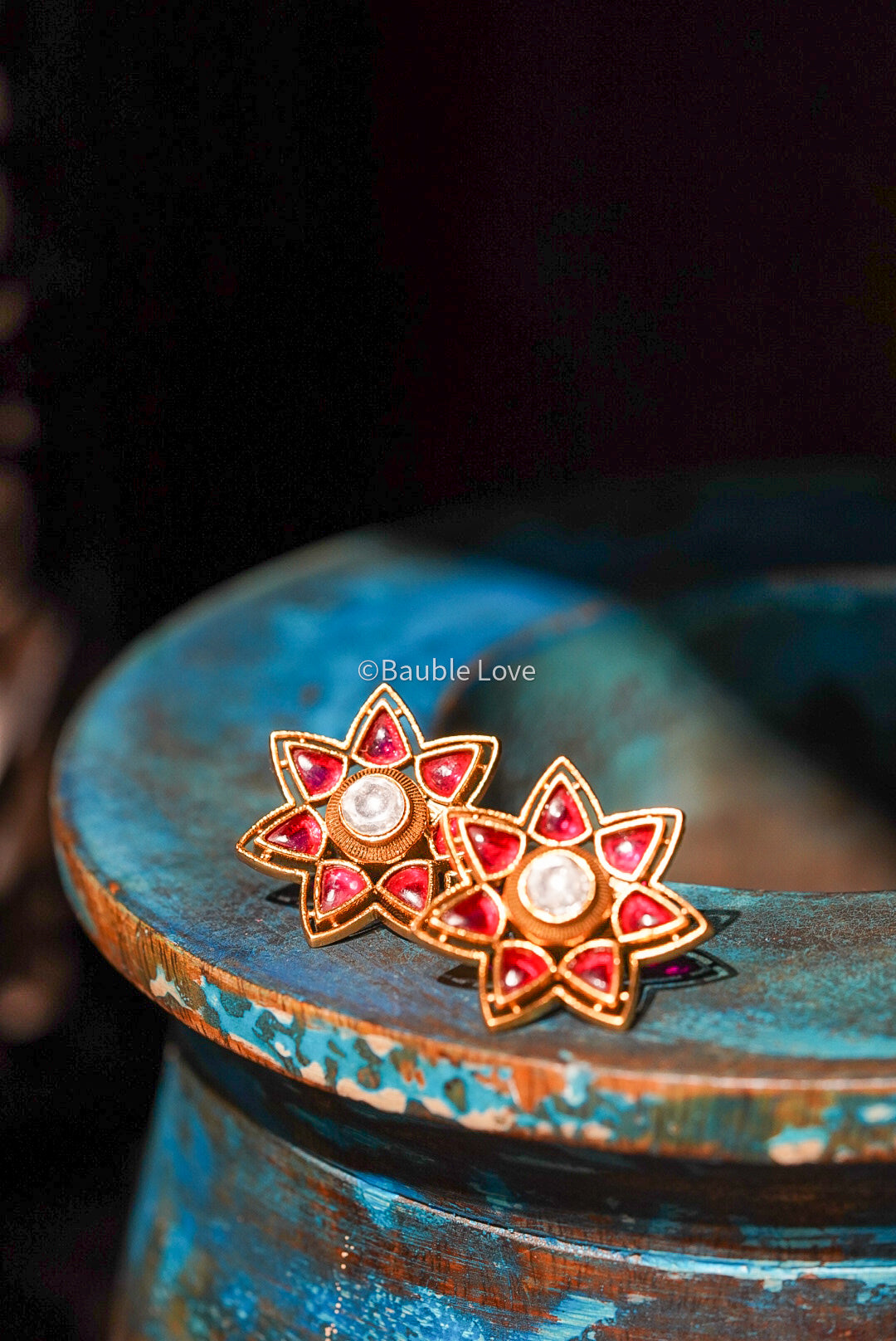 Gulaab Sitaara Earrings