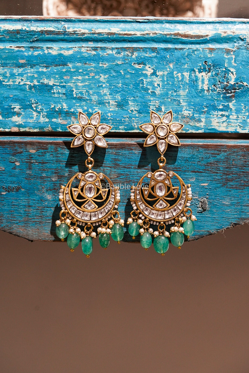 Sutra Jadau Earrings