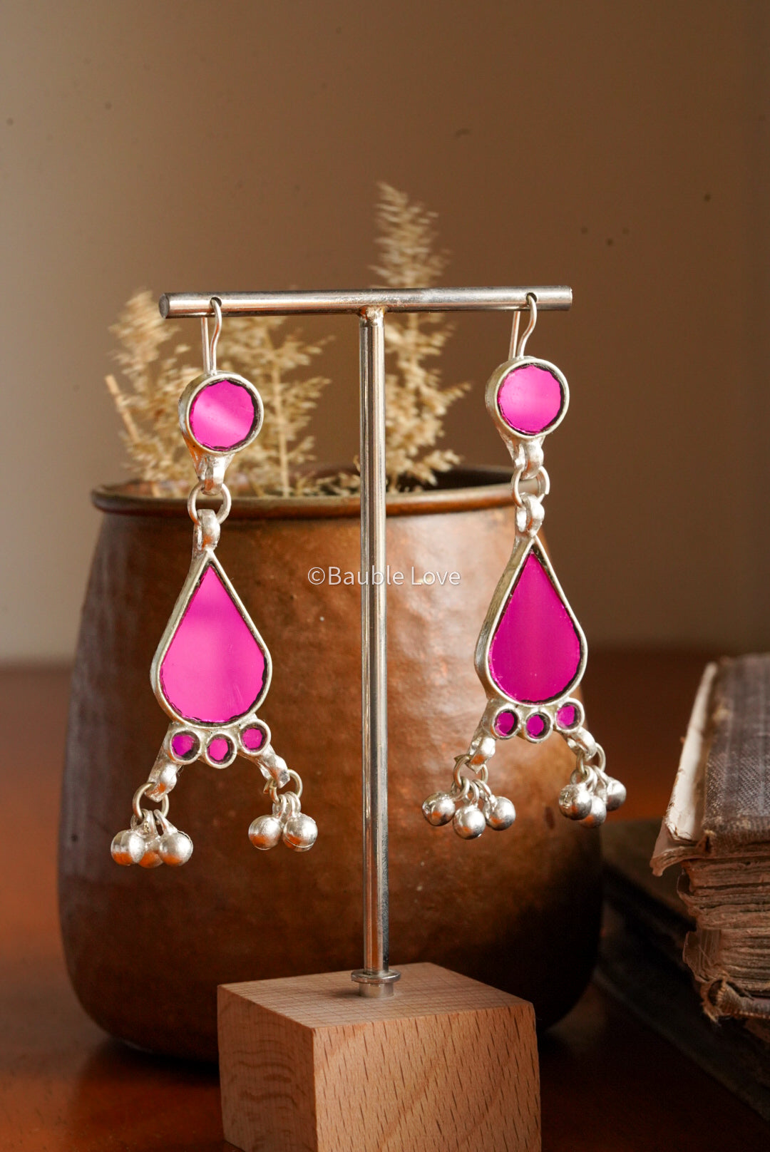 Vrinda Glass Earrings