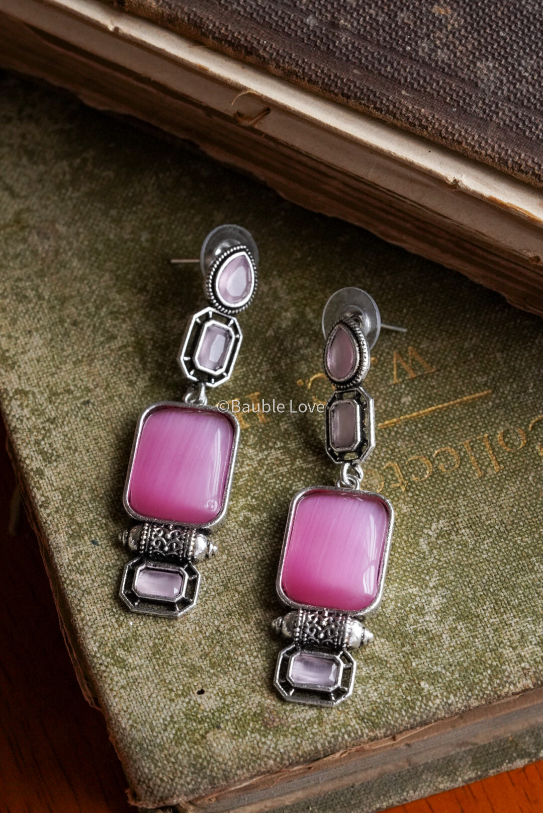 Pastel Pink Earrings