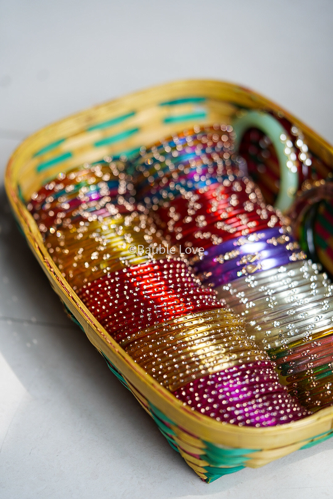 Bahaar Glass Bangle (Set of 12)