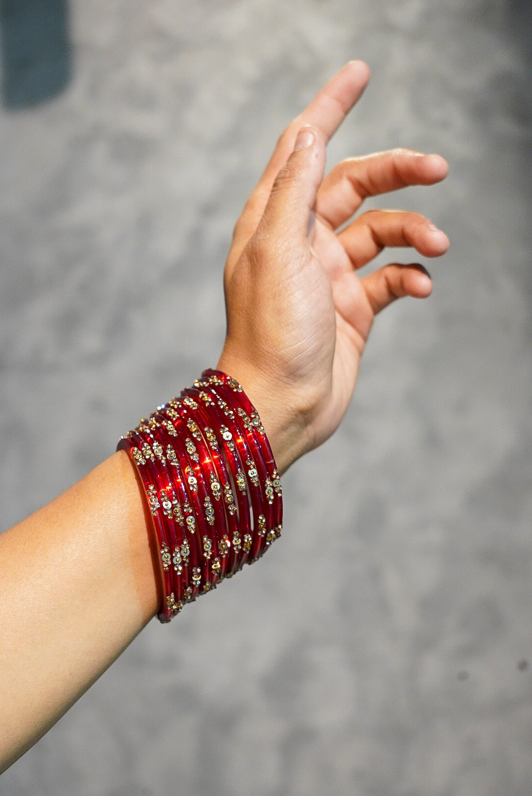 Ohana Glass Bangle (Set of 12)