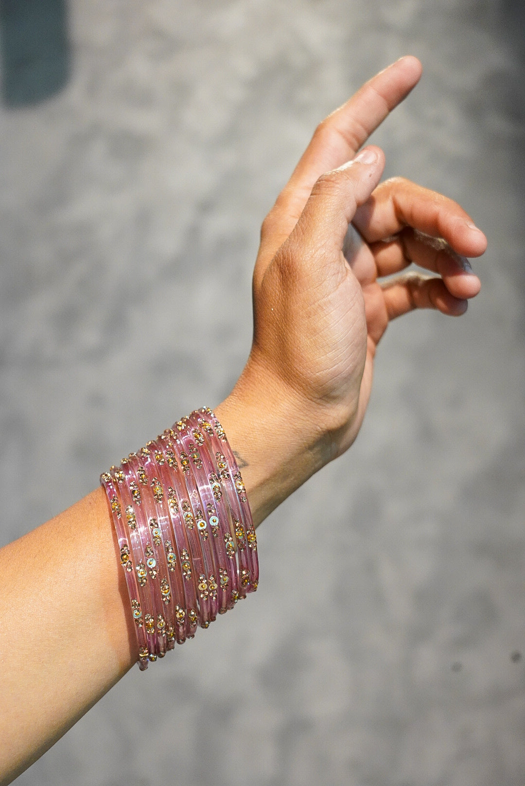 Ohana Glass Bangle (Set of 12)