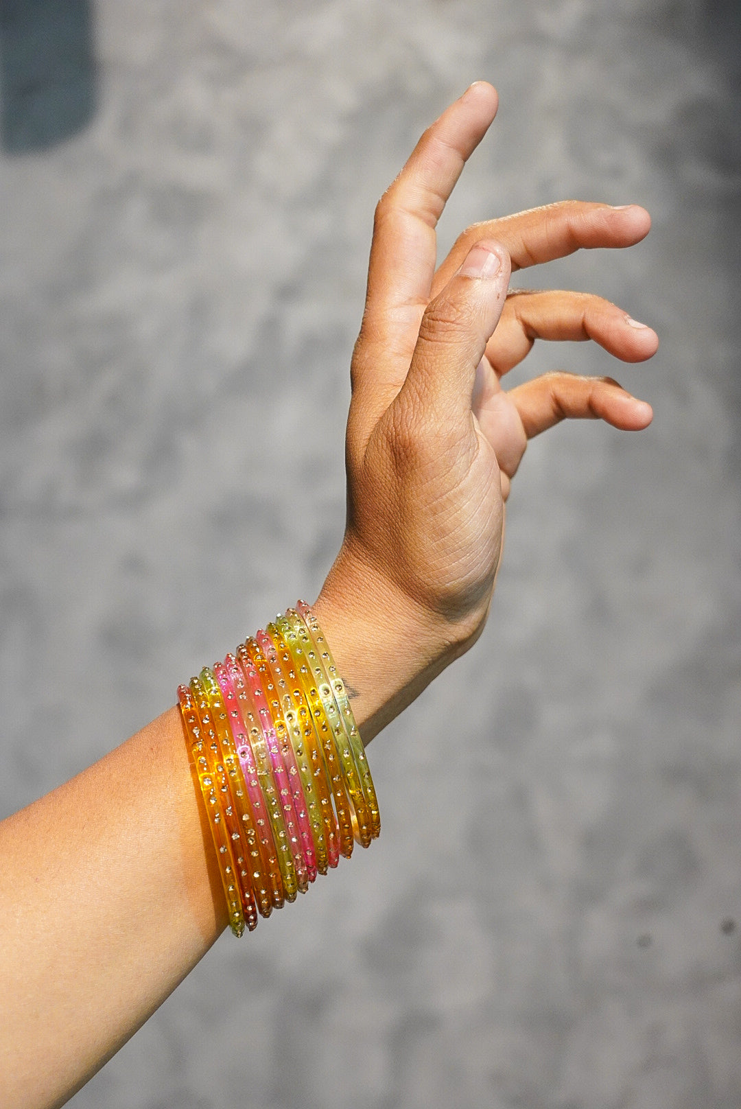 Bahaar Glass Bangle (Set of 12)