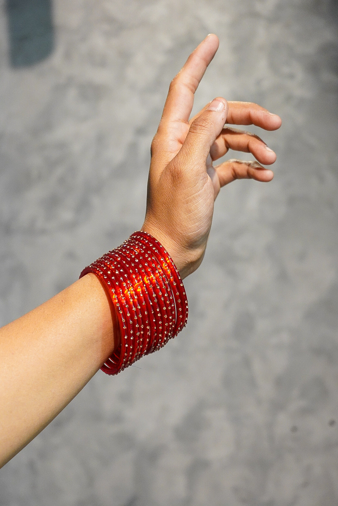 Bahaar Glass Bangle (Set of 12)