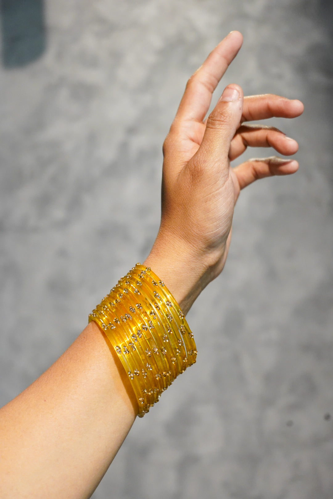 Gulsat Glass Bangle (Set of 12)