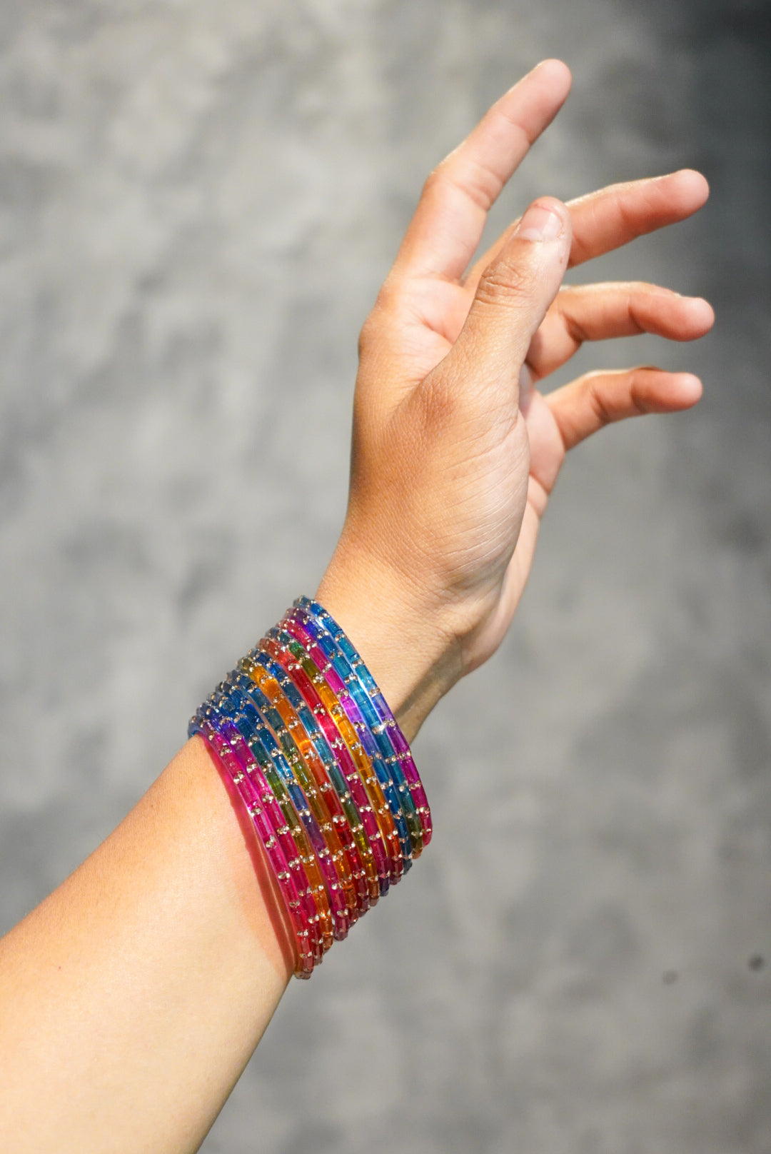 Nutan Glass Bangle (Set of 12)