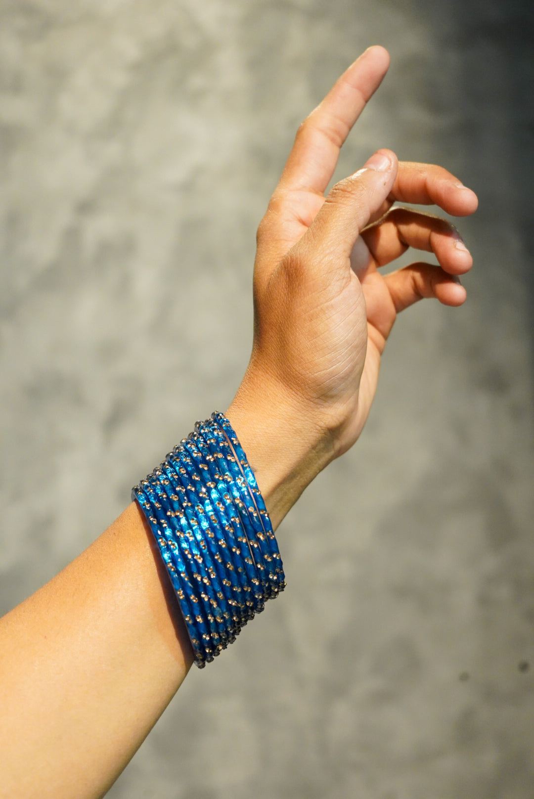 Bahaar Glass Bangle (Set of 12)