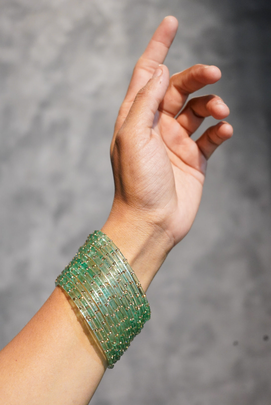 Nutan Glass Bangle (Set of 12)