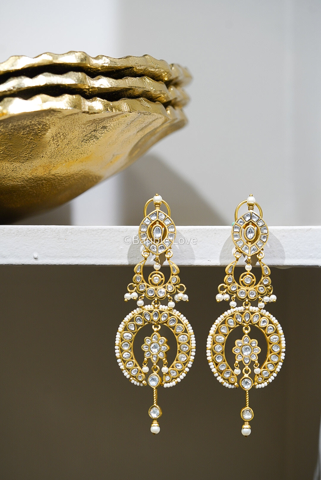 Nalanda Jadau Earrings