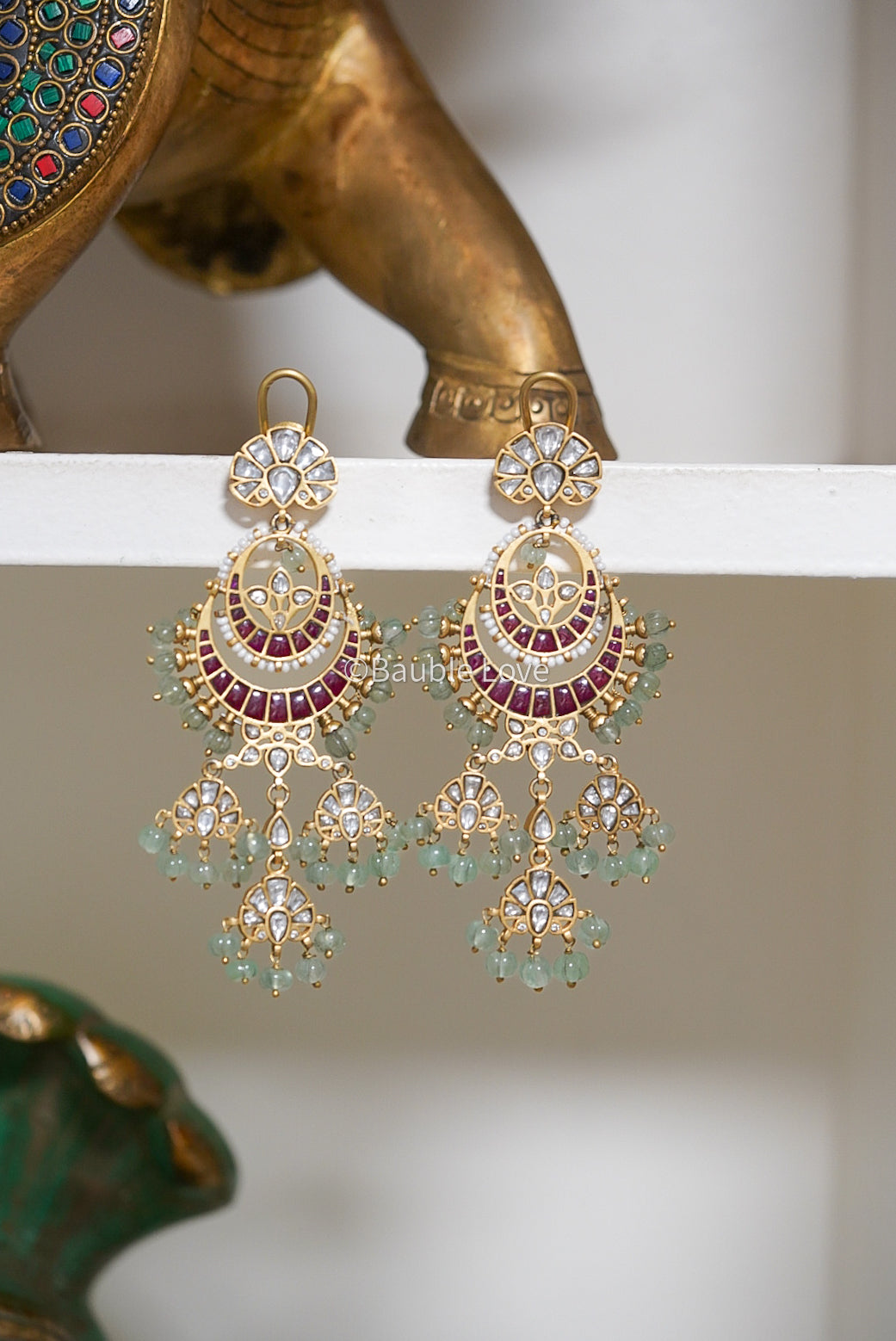 Nandana Jadau Earrings