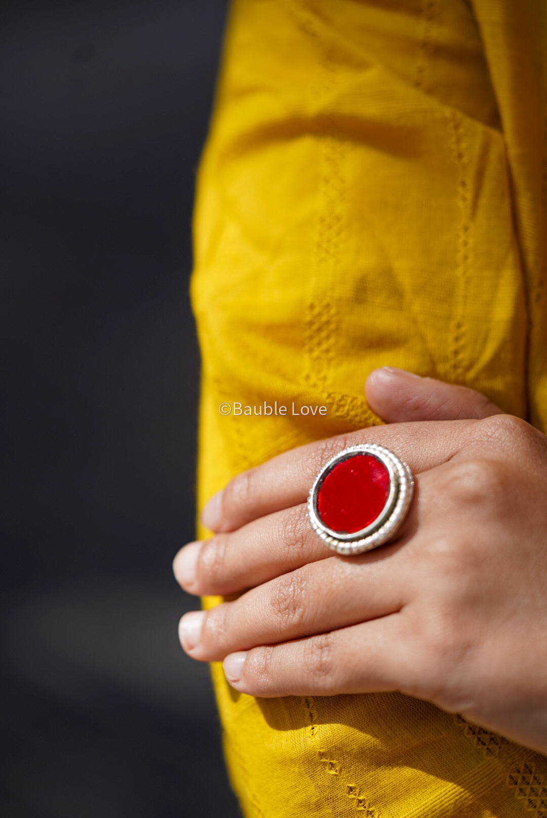 Elixir Glass Ring