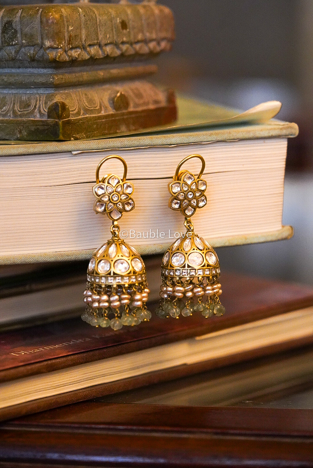 Prerna Jadau Jhumka Earrings