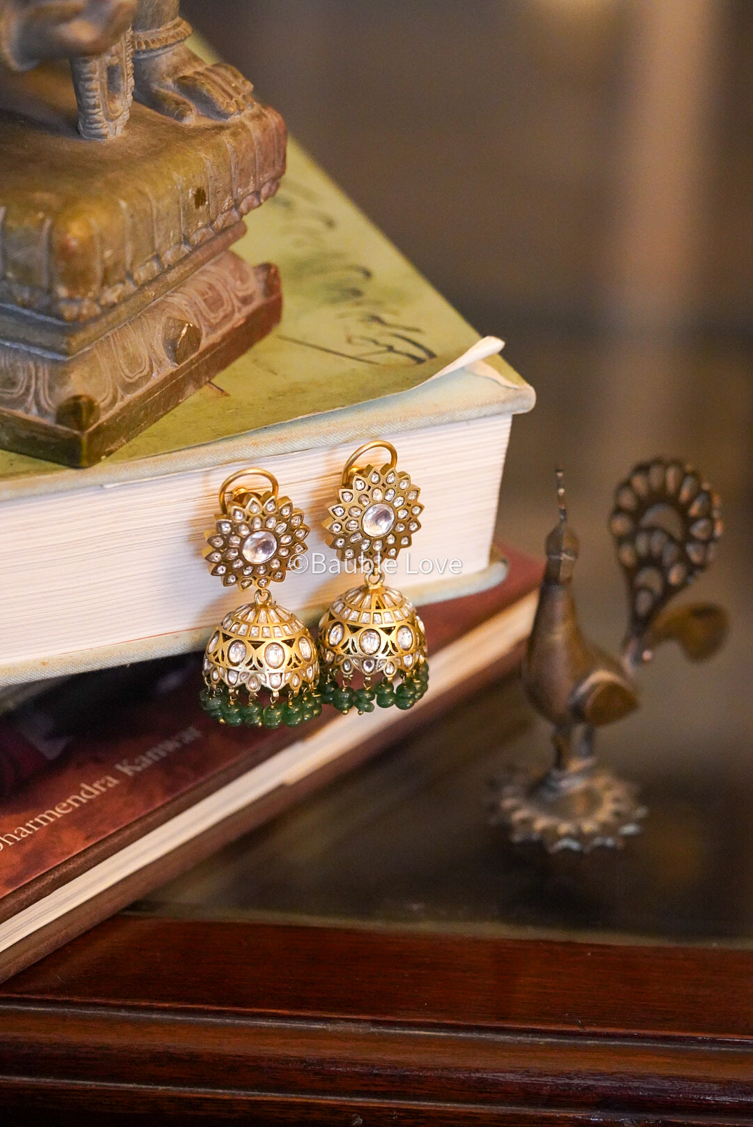 Zubeda Jadau Jhumka Earrings