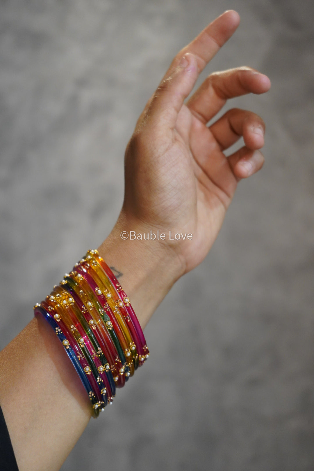 Tanaaz Glass Bangle (Set of 12)