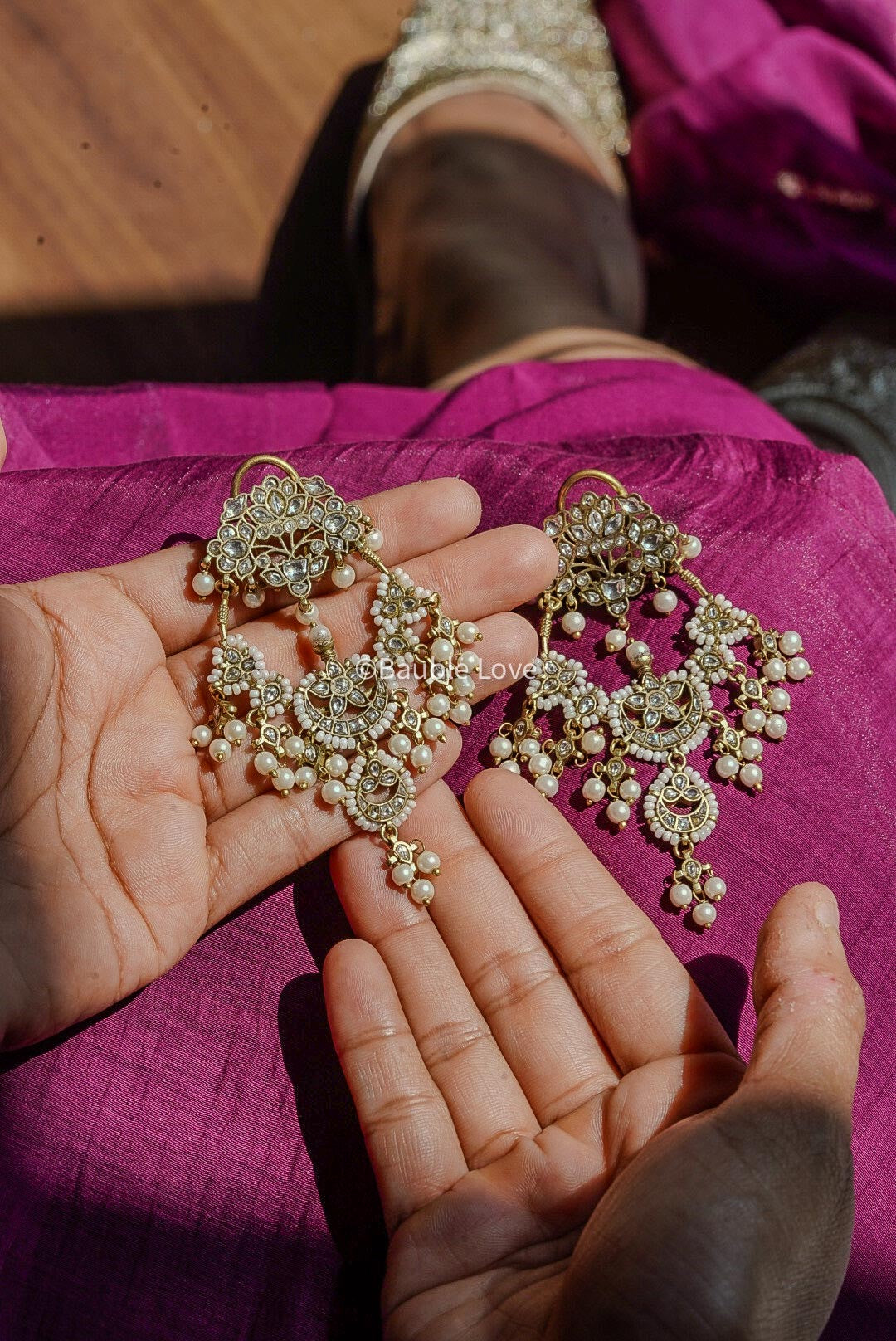 Padma Jadau Earrings