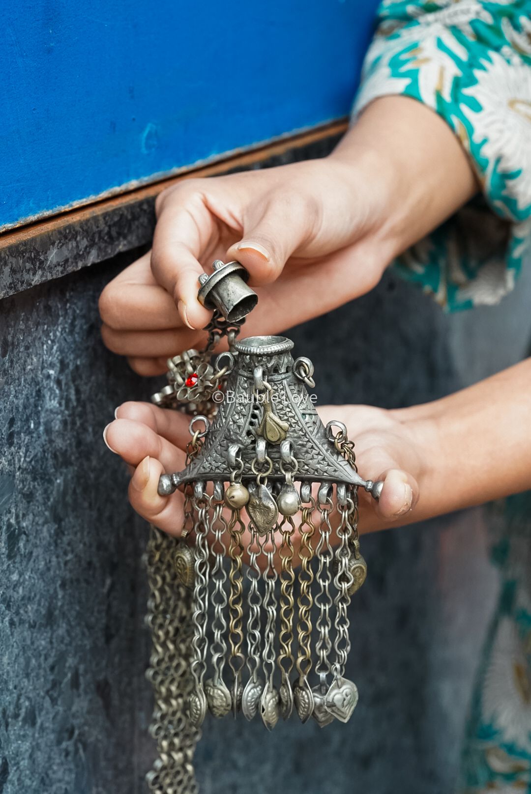 Vintage Afghan Necklace