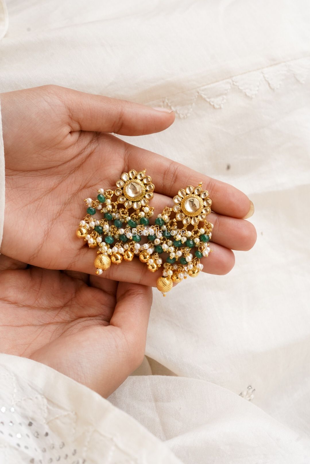 Advait Kundan Earrings