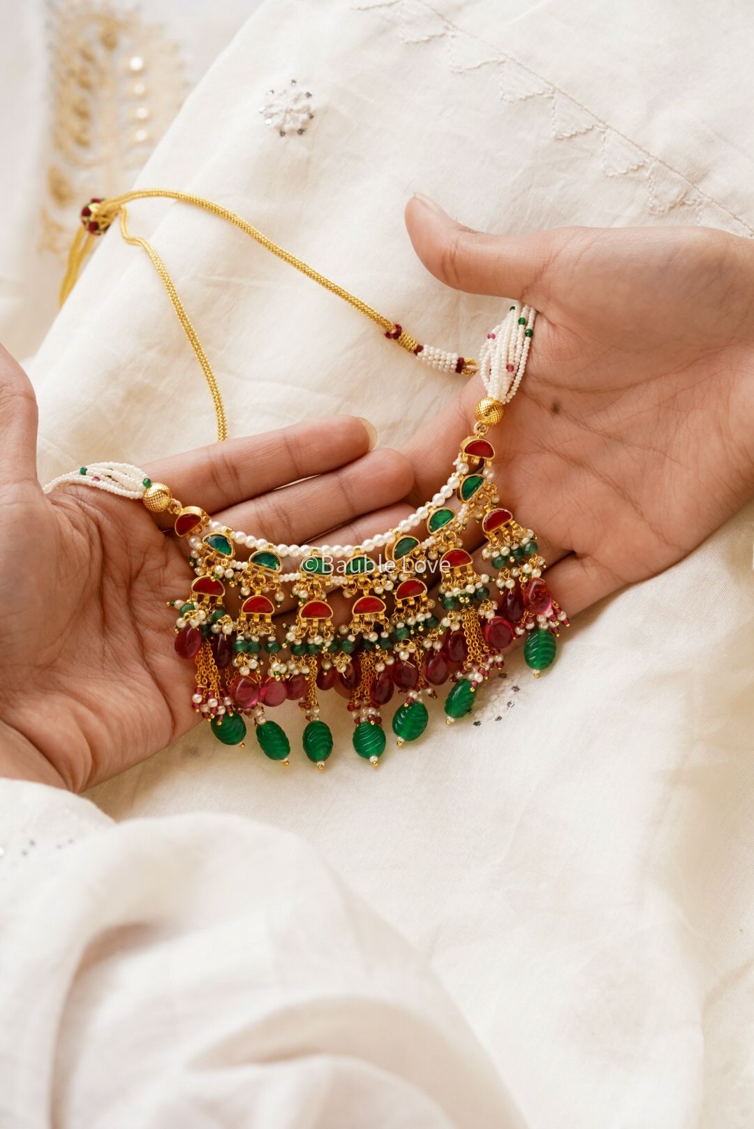 Jhalar Kundan Necklace