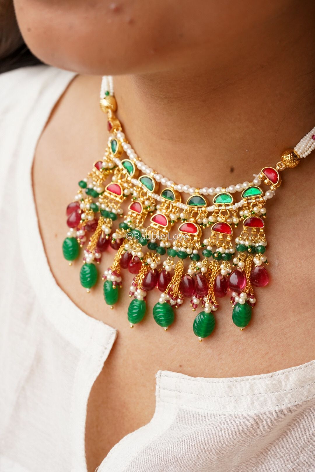 Jhalar Kundan Necklace