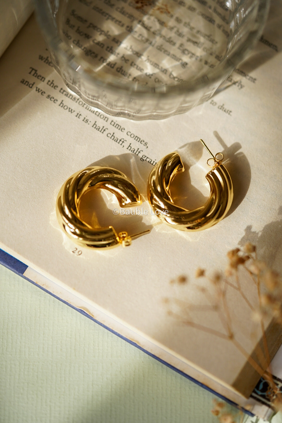 Classic Gold Earrings