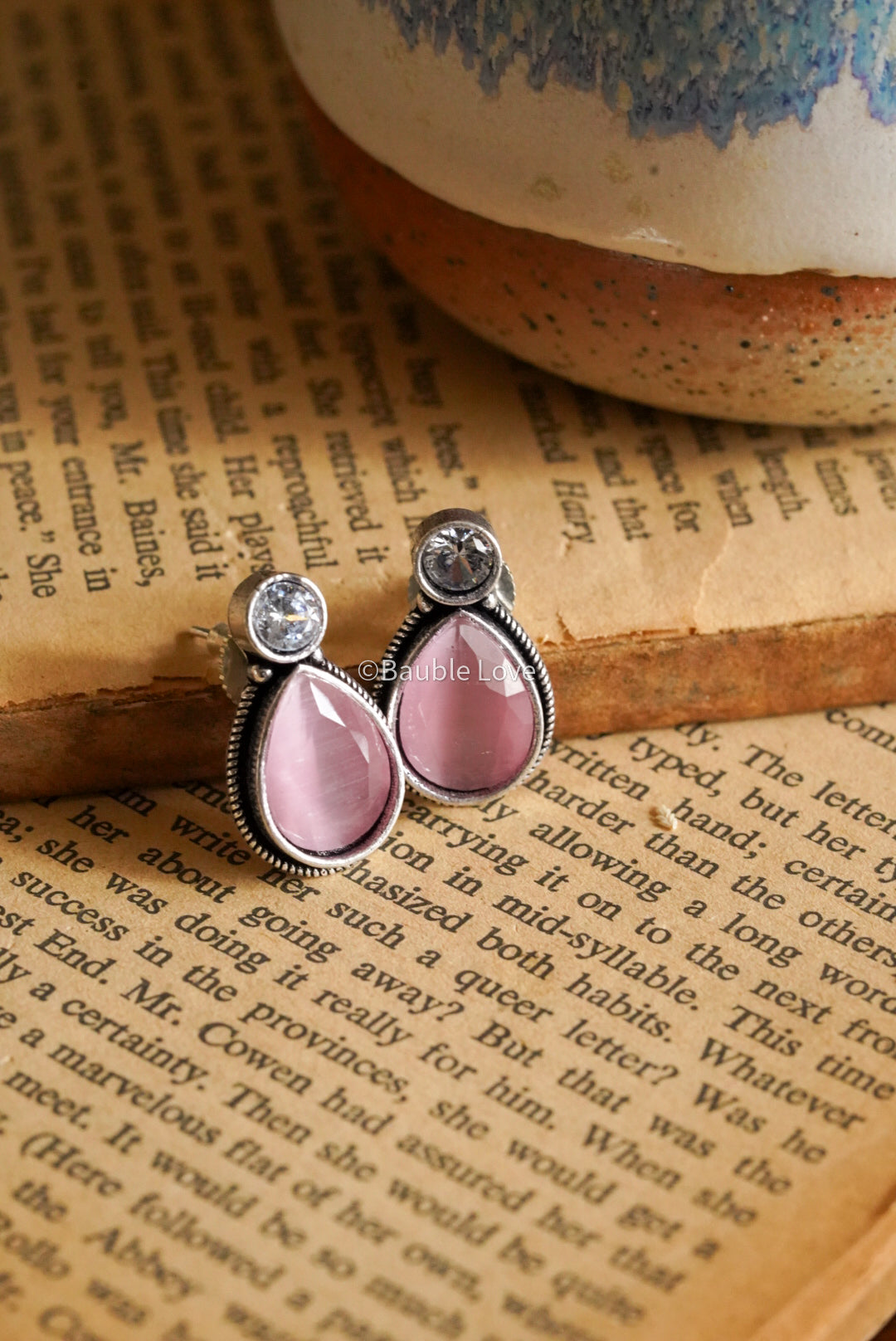 Mini Pink Earrings