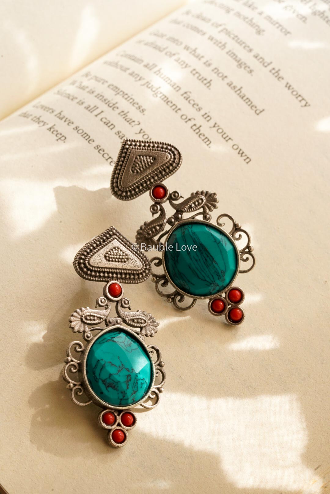 Elanor Earrings (Turquoise)