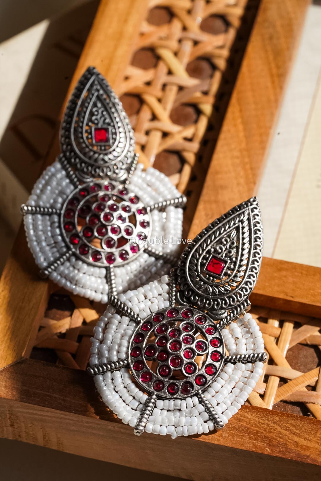 Alankrita Earrings (Pink)