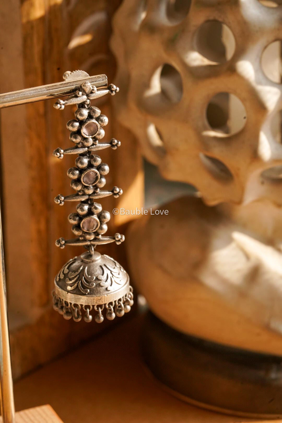 Trio Jhumka Earrings