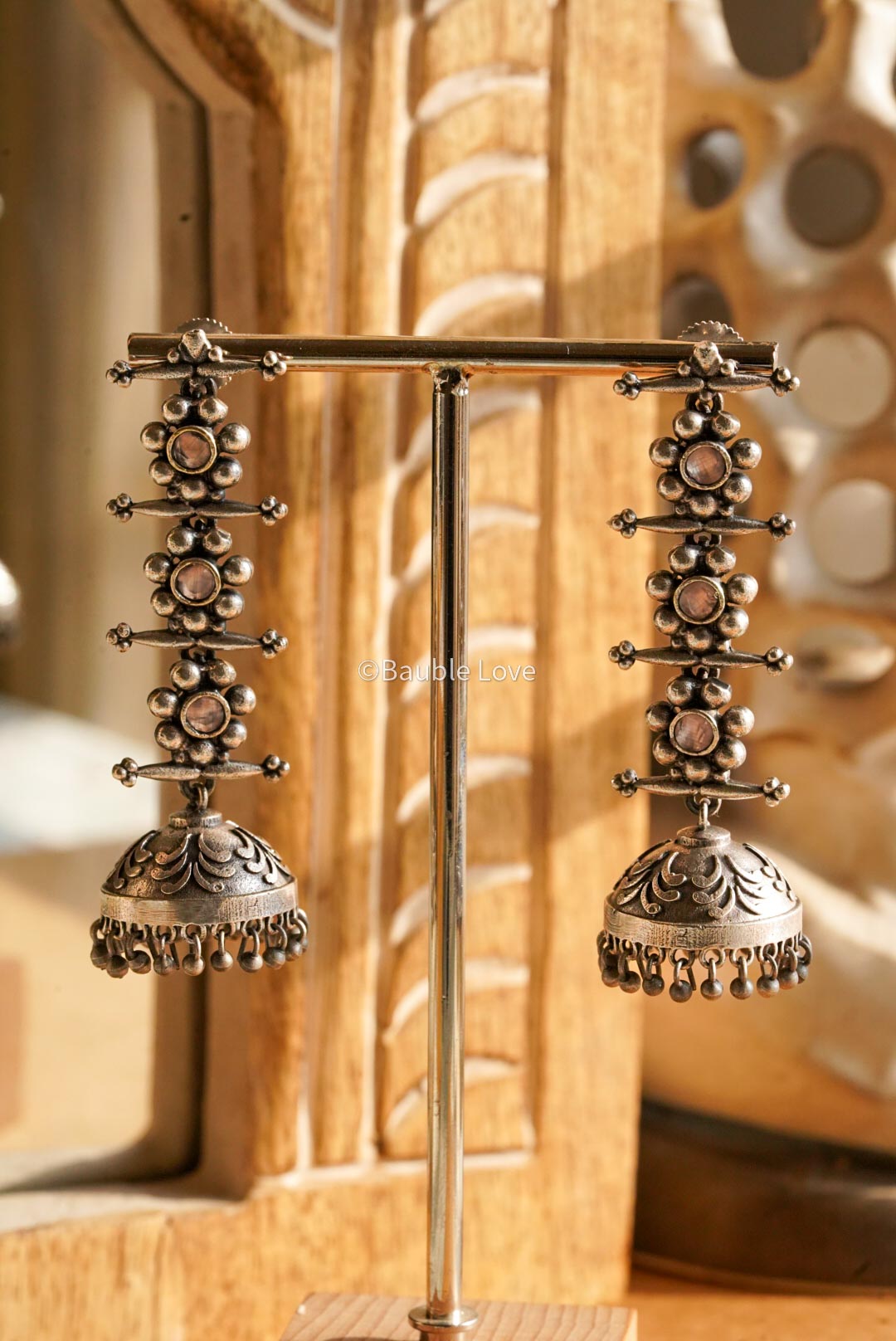 Trio Jhumka Earrings
