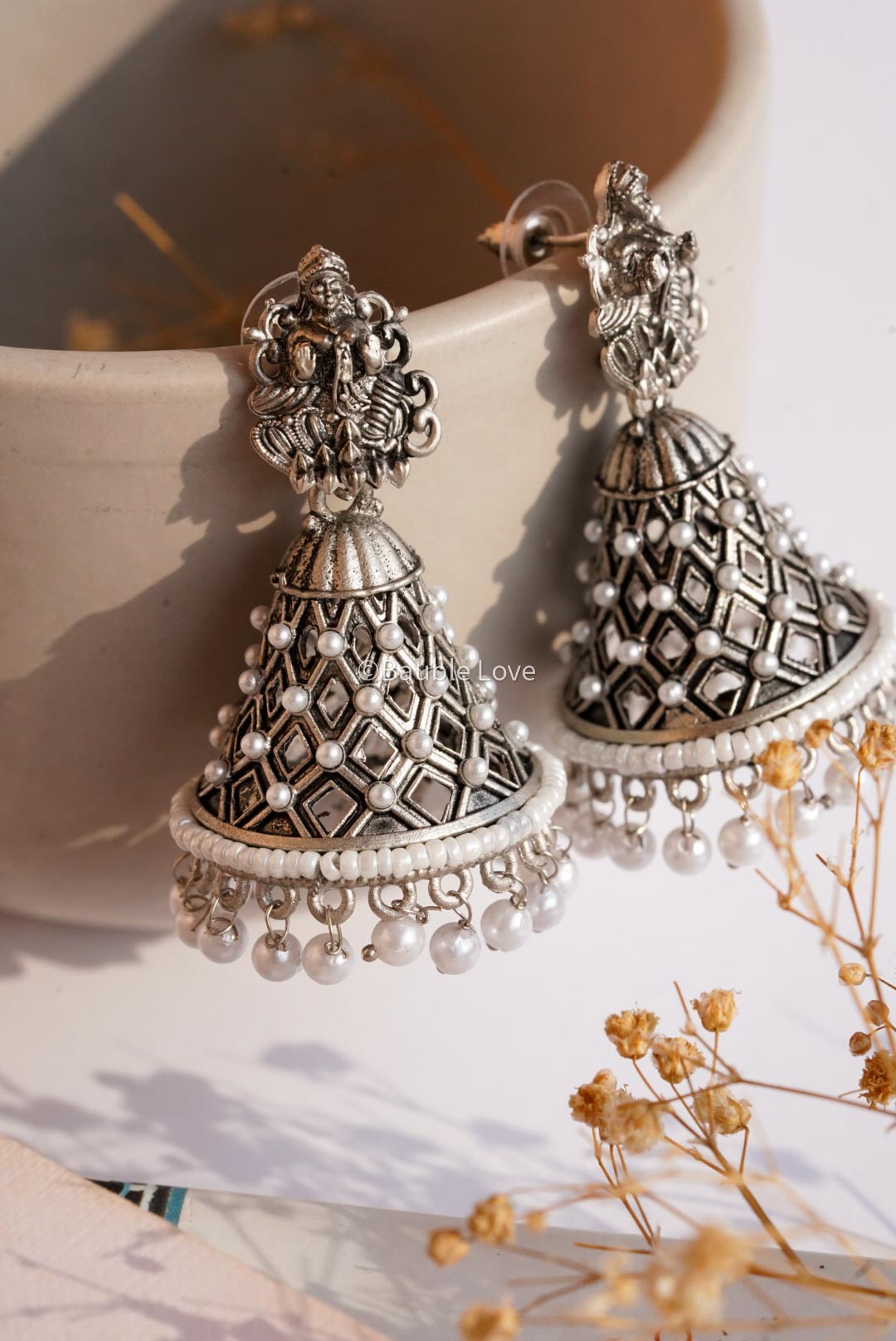 Moti sale earrings design