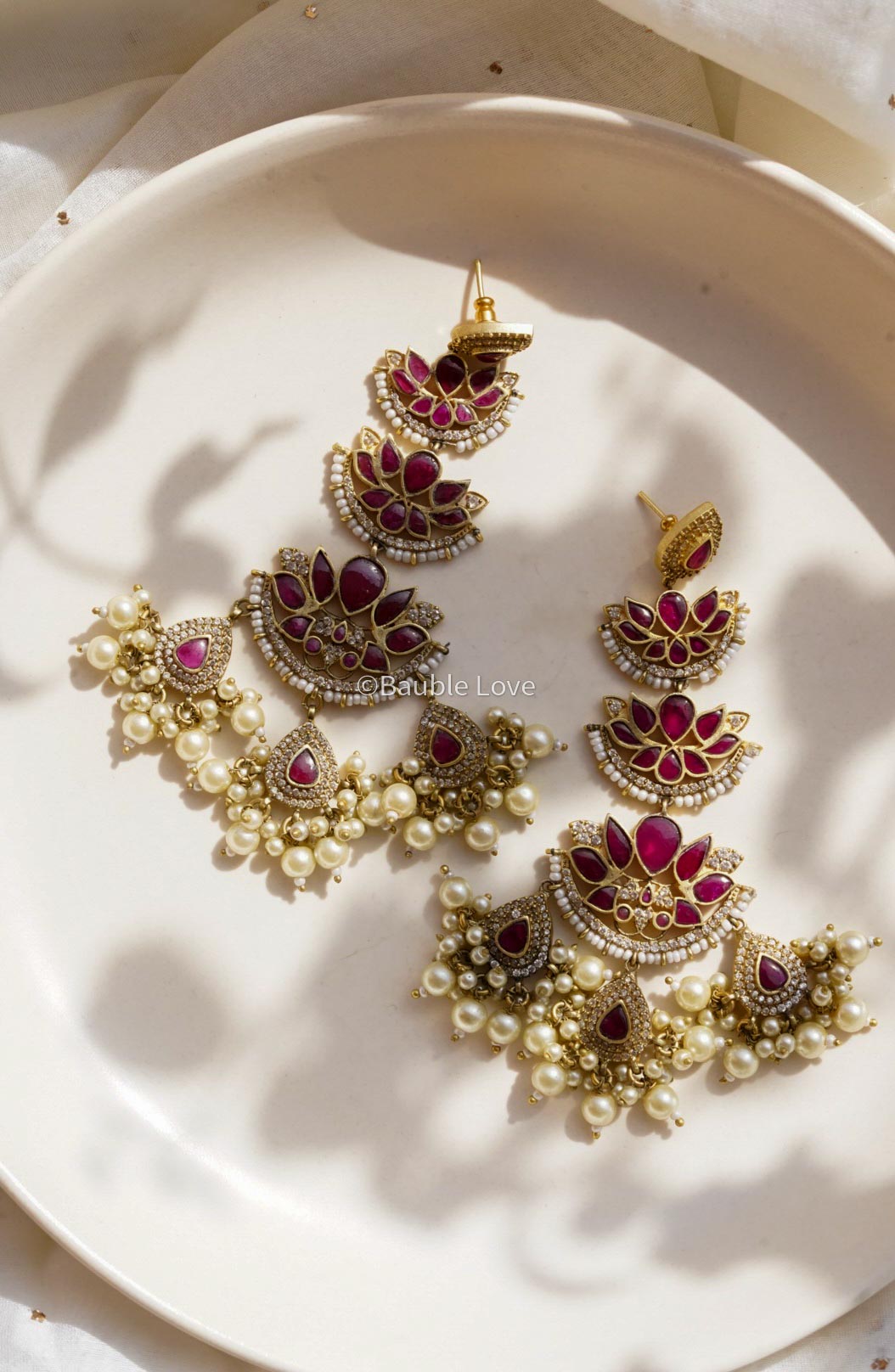 Vidya Jadau Earrings