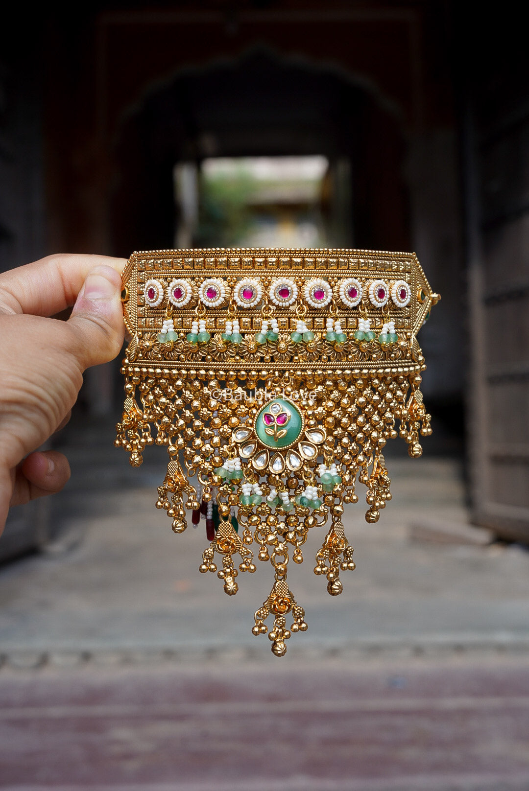Tejas Rajputi Aad Choker Set