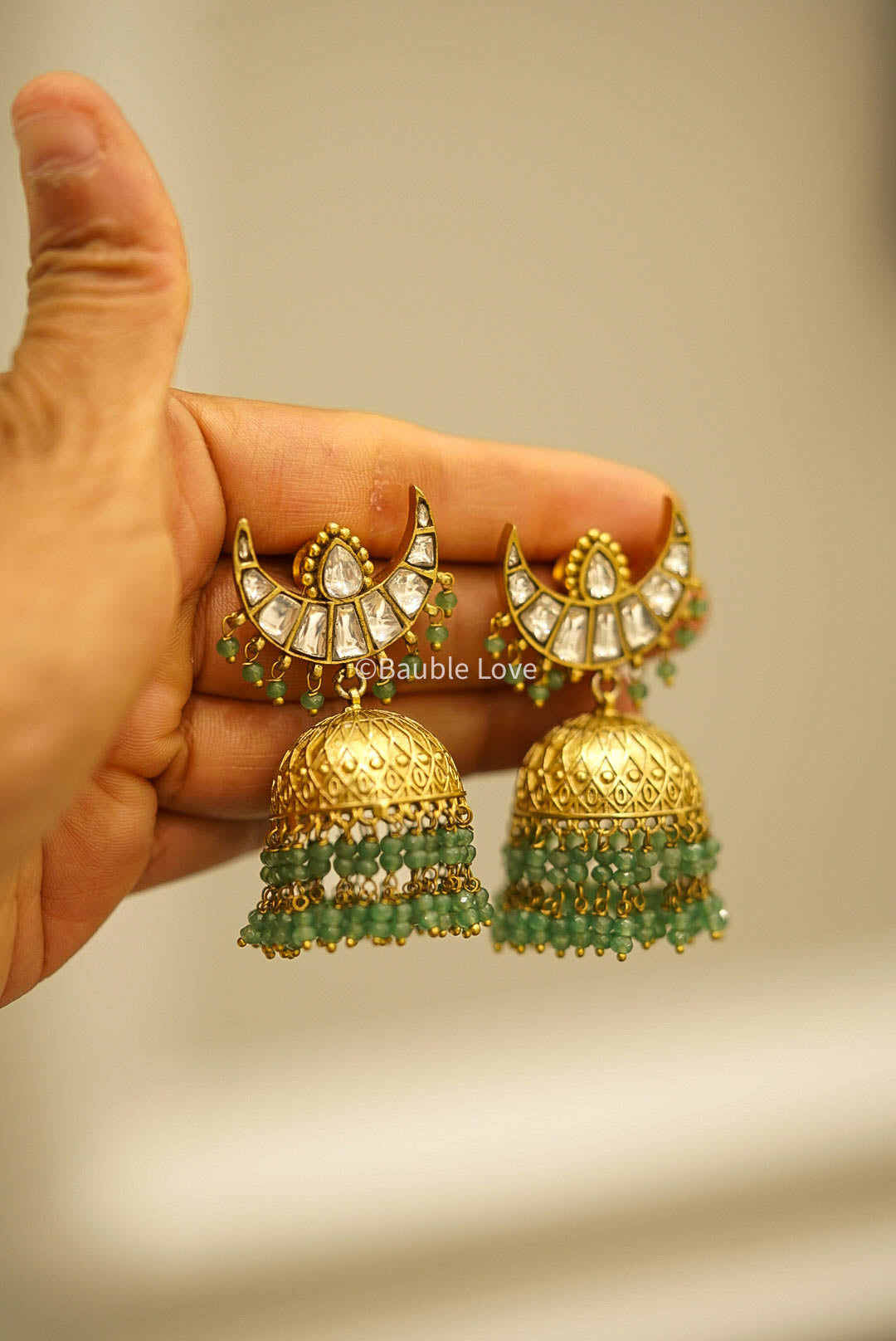 Vedika Chaand Jadau Earrings