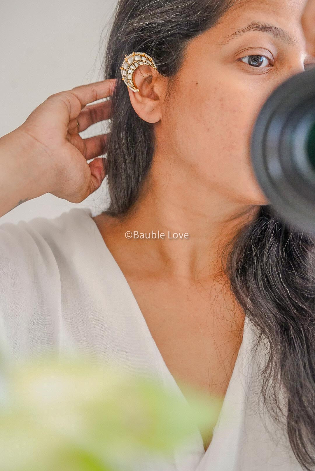 Chanda Jadau Earcuff