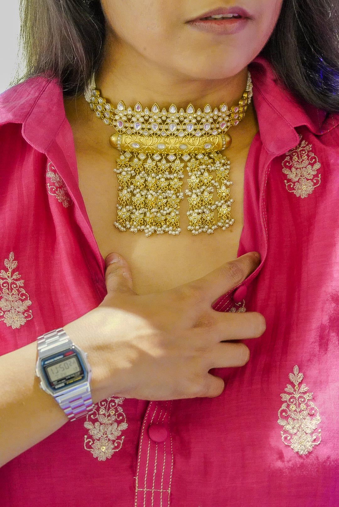 Tvisha Rajputi Rani Haar Choker