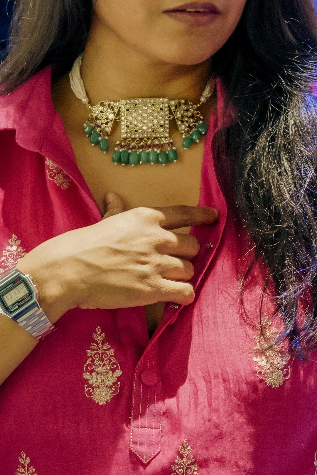 Apeksha Jadau Choker