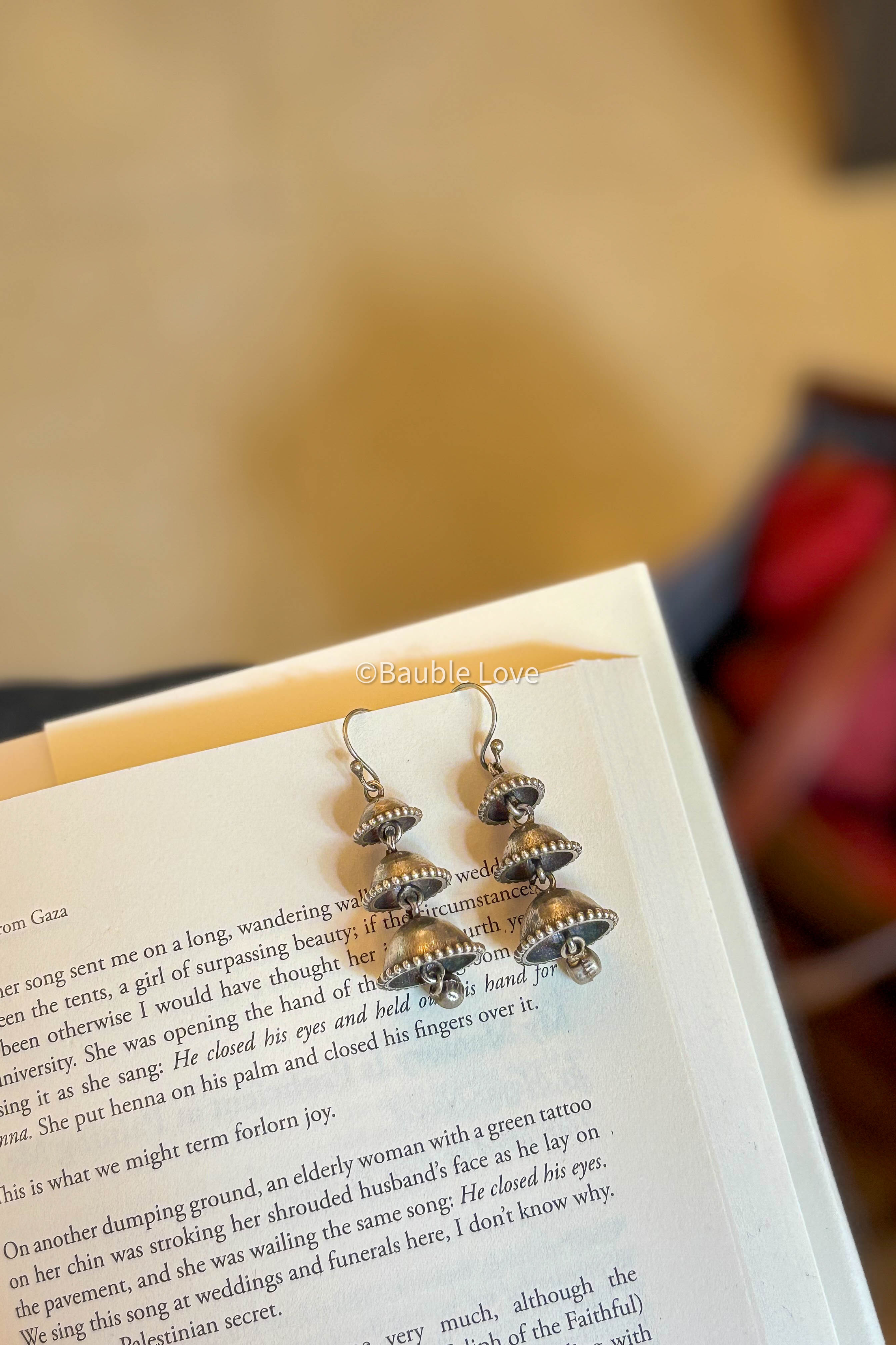Tier Jhumka Earrings
