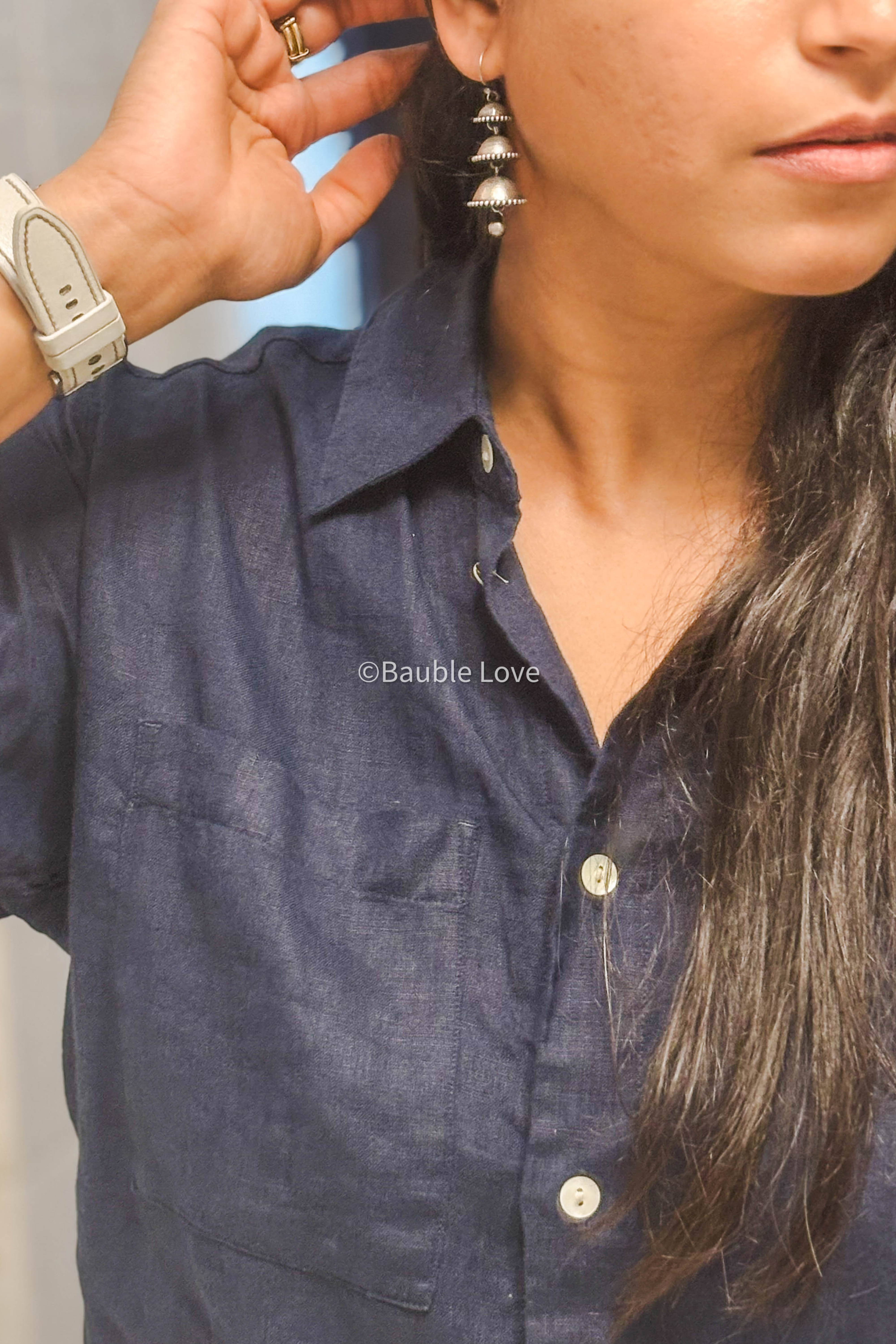 Tier Jhumka Earrings