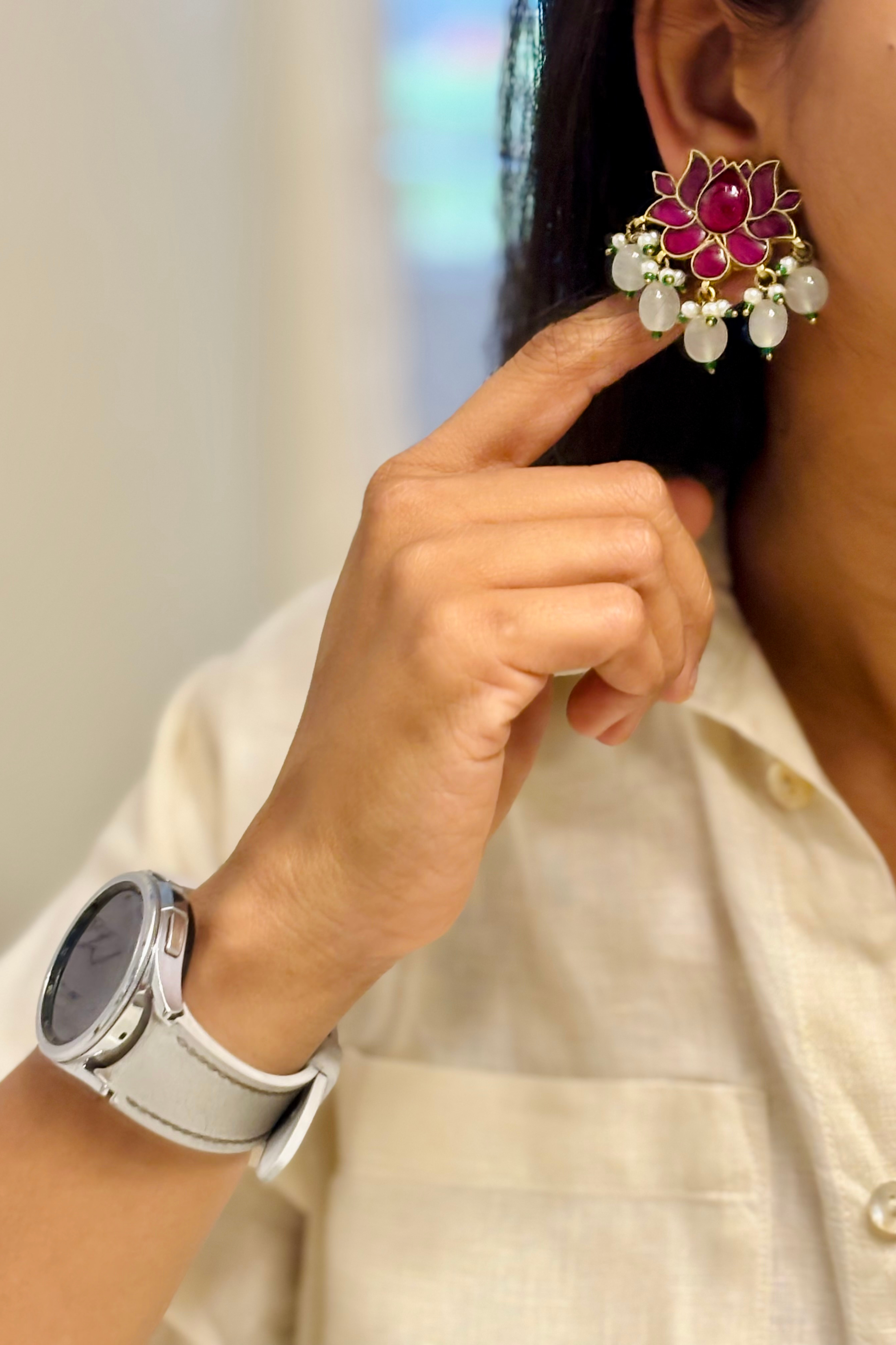 Kamal Jadau Earrings