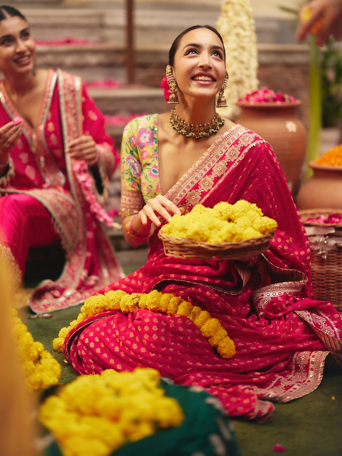Anandi Jadau Jhumka Earrings